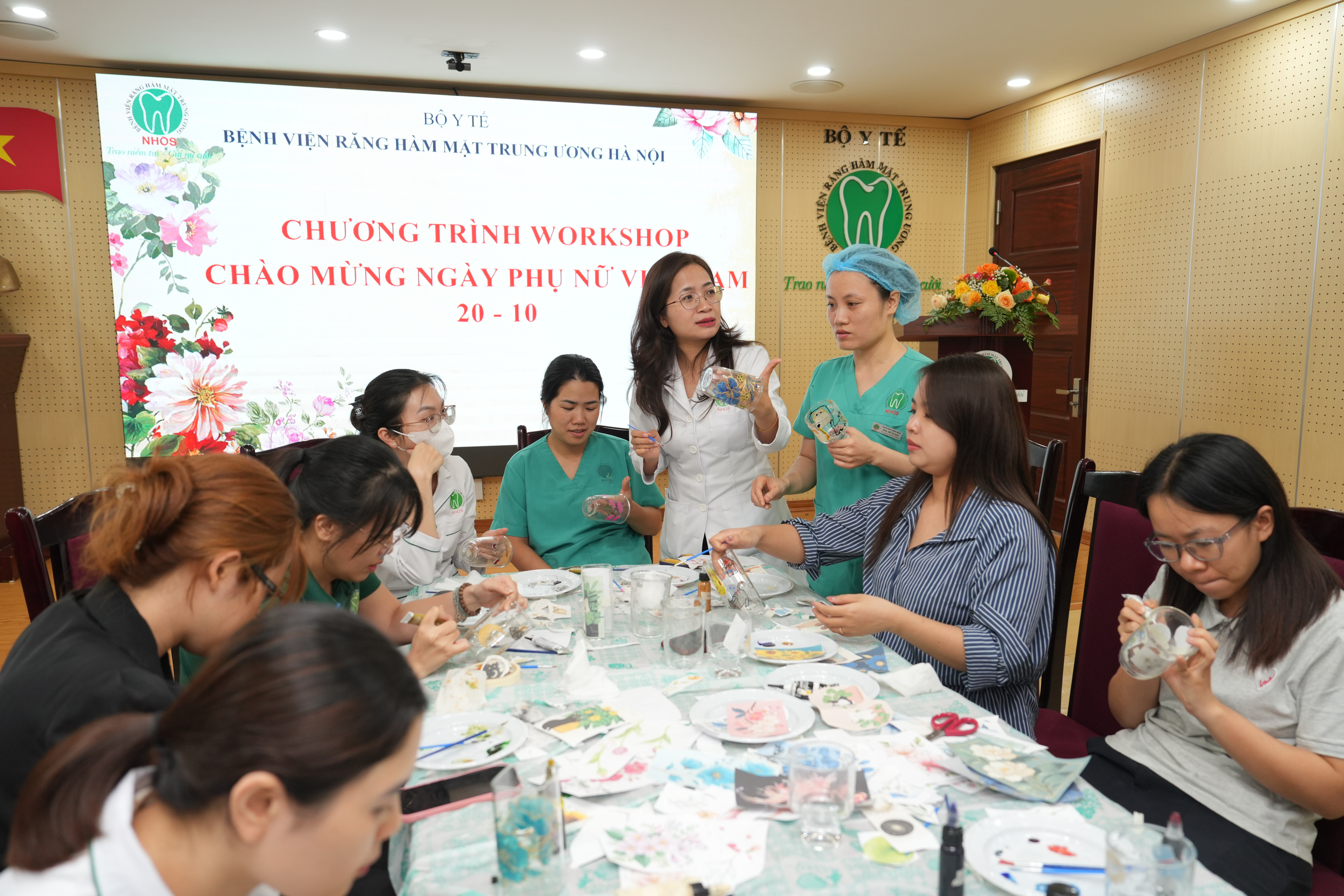 CHƯƠNG TRÌNH WORKSHOP SÁNG TẠO CHÀO MỪNG NGÀY PHỤ NỮ VIỆT NAM 20/10 
