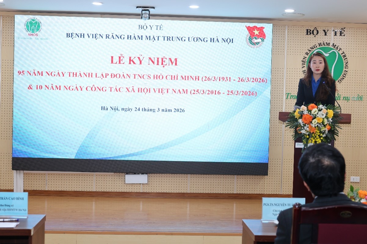 TS. Dương Thị Phương Linh, Bí thư Đoàn Thanh niên phát biểu