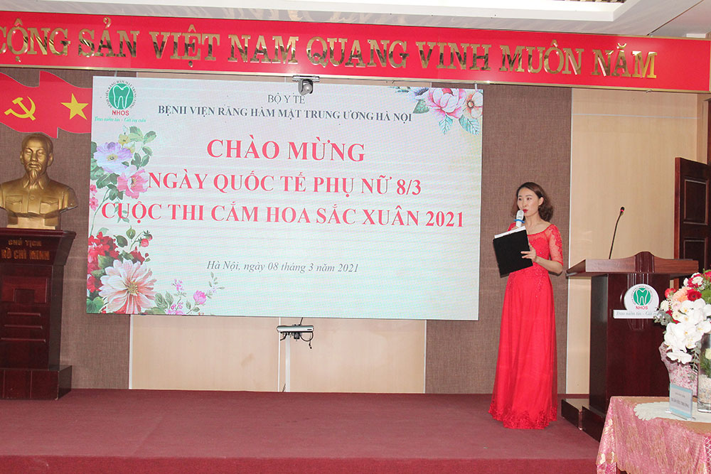 Cuộc thi cắm hoa chào mừng ngày Quốc tế phụ nữ 8/3