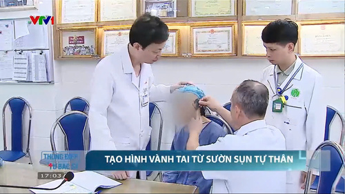 LẦN ĐẦU TIÊN TÁI TẠO VÀNH TAI CHO BỆNH NHÂN DỊ TẬT BẨM SINH