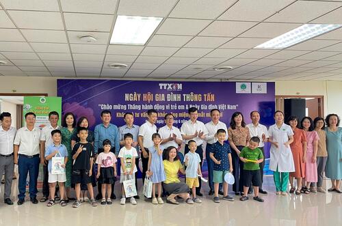 BỆNH VIỆN RĂNG HÀM MẶT TRUNG ƯƠNG HÀ NỘI ĐỒNG HÀNH CÙNG “NGÀY HỘI GIA ĐÌNH THÔNG TẤN XÃ VIỆT NAM NĂM 2026”
